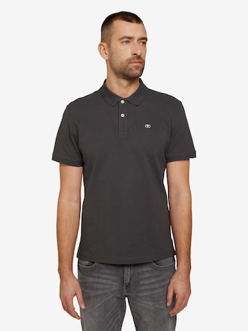 TOM TAILOR Poloshirt in Grau: predná strana