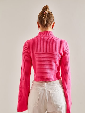 Pullover di Bianco Lucci in rosa