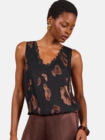 love & roses - Top en negro: frente