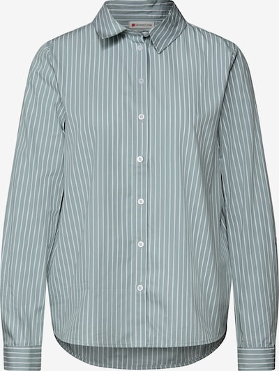 STREET ONE Bluse in hellblau / weiß, Produktansicht