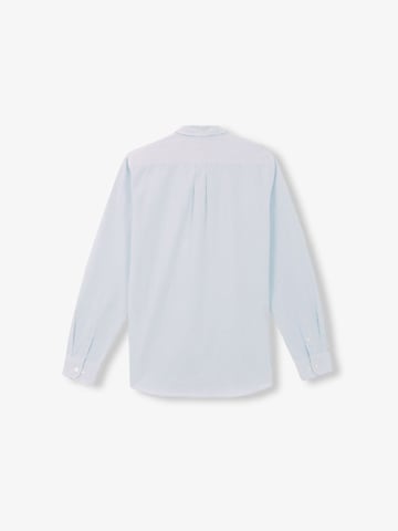 Scalpers Comfort Fit Hemd 'New Oxford' in Blau