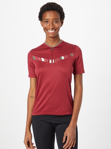 ZIENER Performance shirt 'NELISA' in Red: front