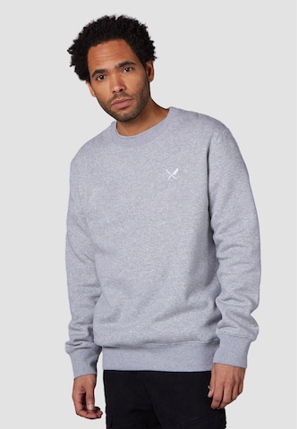 Distorted People Mikina – šedá: přední strana