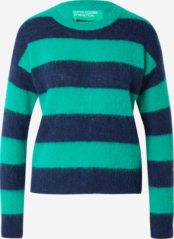 UNITED COLORS OF BENETTON Sweater in Blue: front