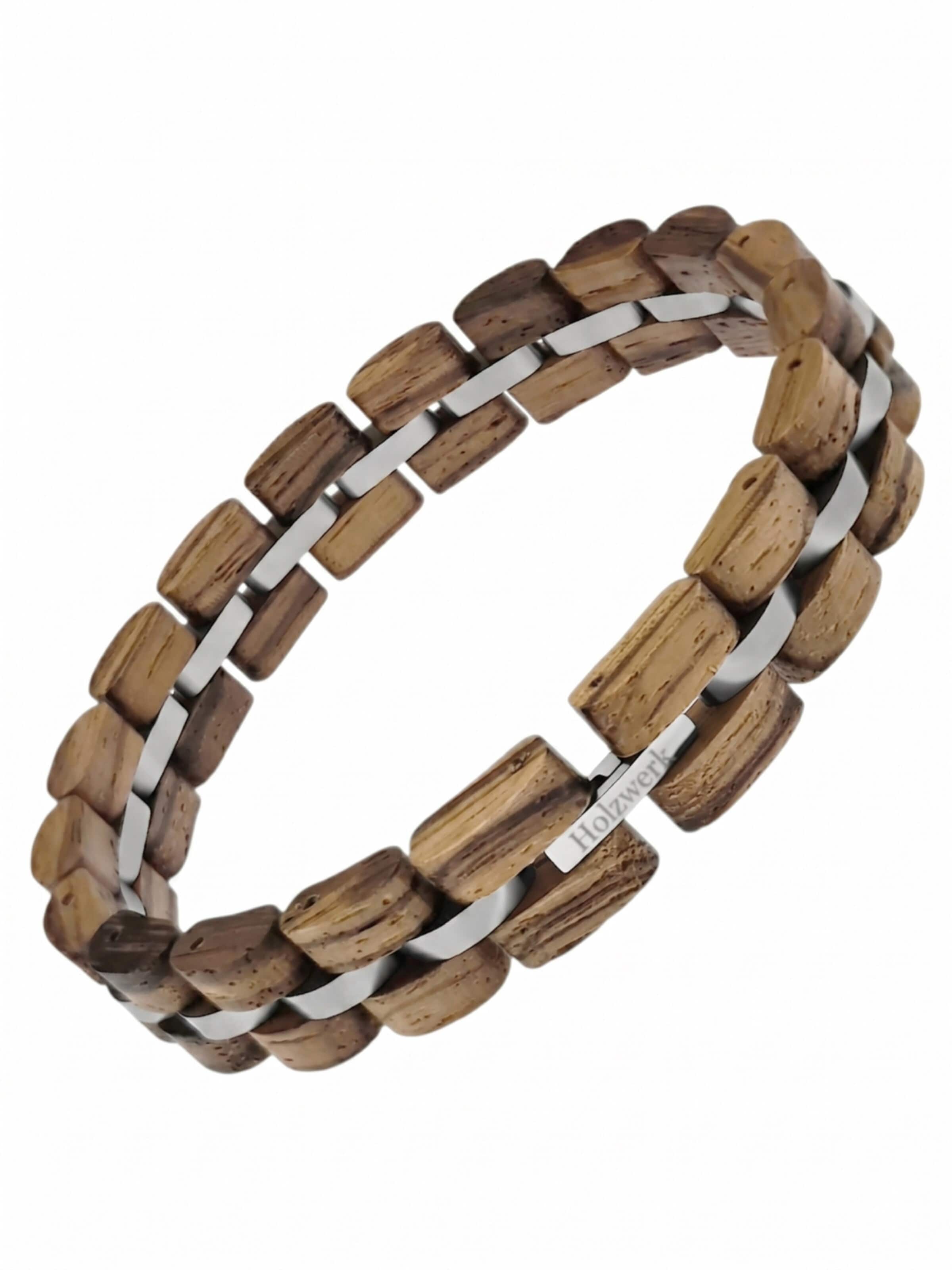 Holzwerk - Pulsera 'ALPSEE' en marrón: frente
