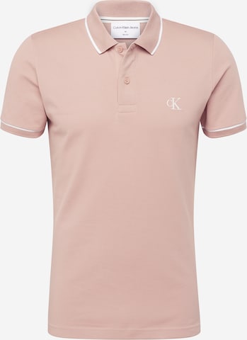 Calvin Klein Jeans Poloshirt in Pink: predná strana