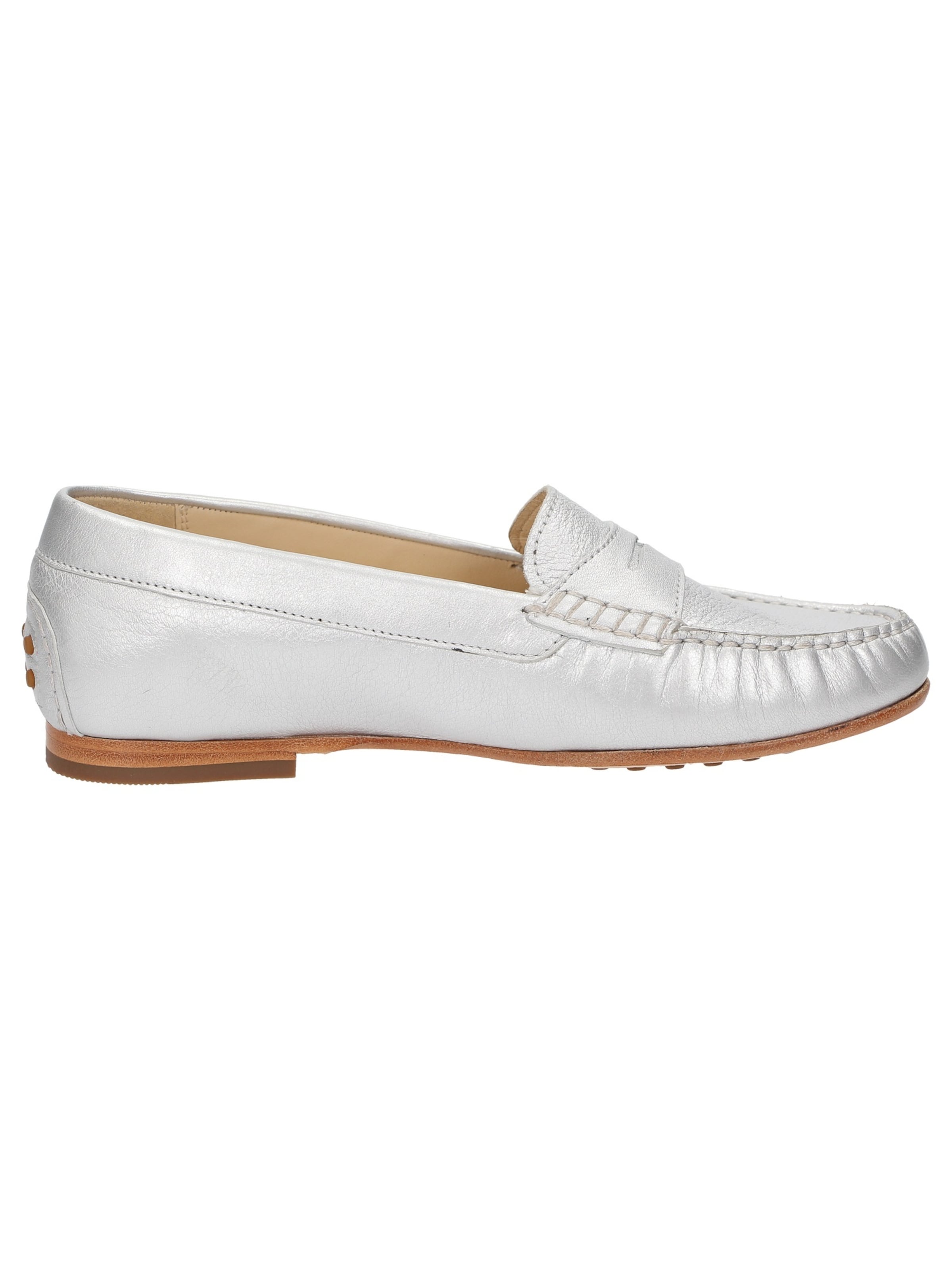 SIOUX Slipper ' Borinka-700 ' in Silber