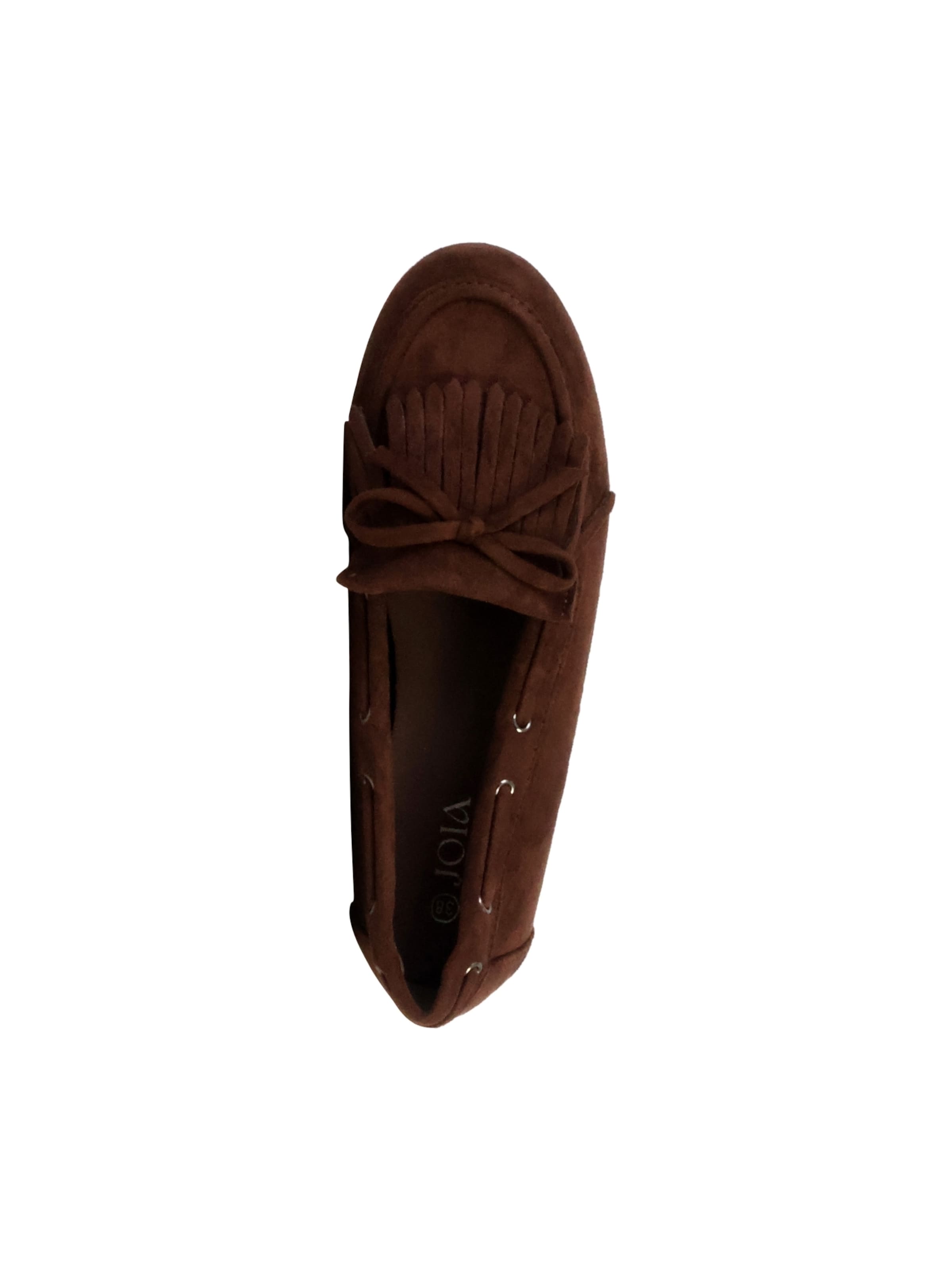 Joia Slipper in Braun