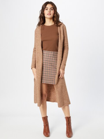 Soyaconcept Knitted coat 'NESSIE 29' in Brown