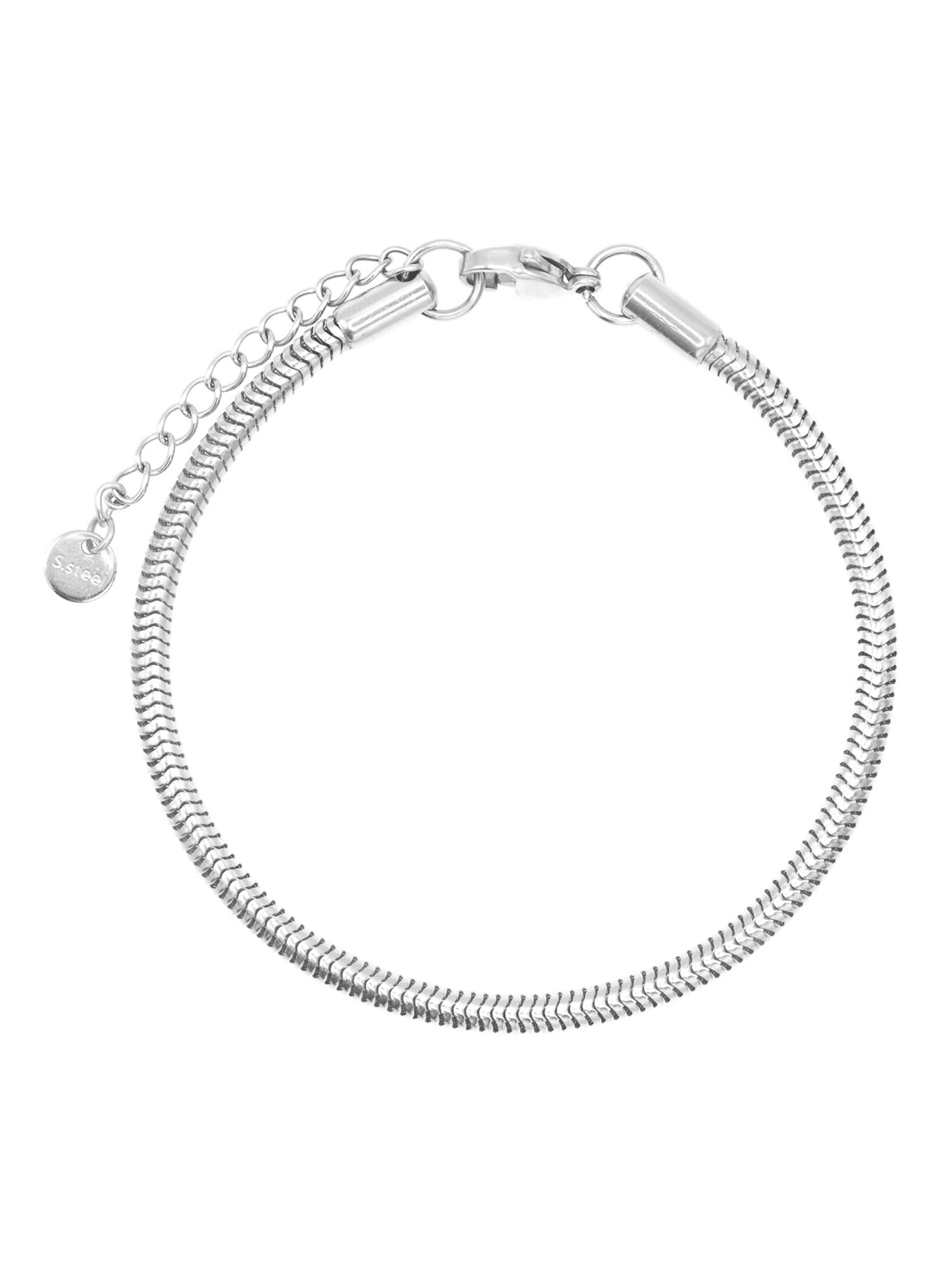 Heideman Bracelet 'Tauru' in Silver: front