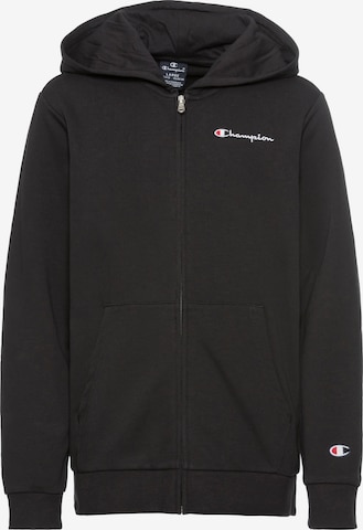 Champion Authentic Athletic Apparel Sweatjakke i sort: forside