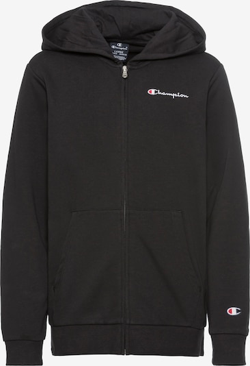 Champion Authentic Athletic Apparel Zip-Up Hoodie in Red / Black / White, Item view