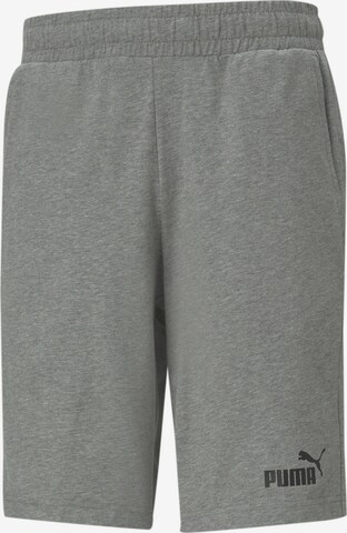 PUMA Regular Pants in Grey: front