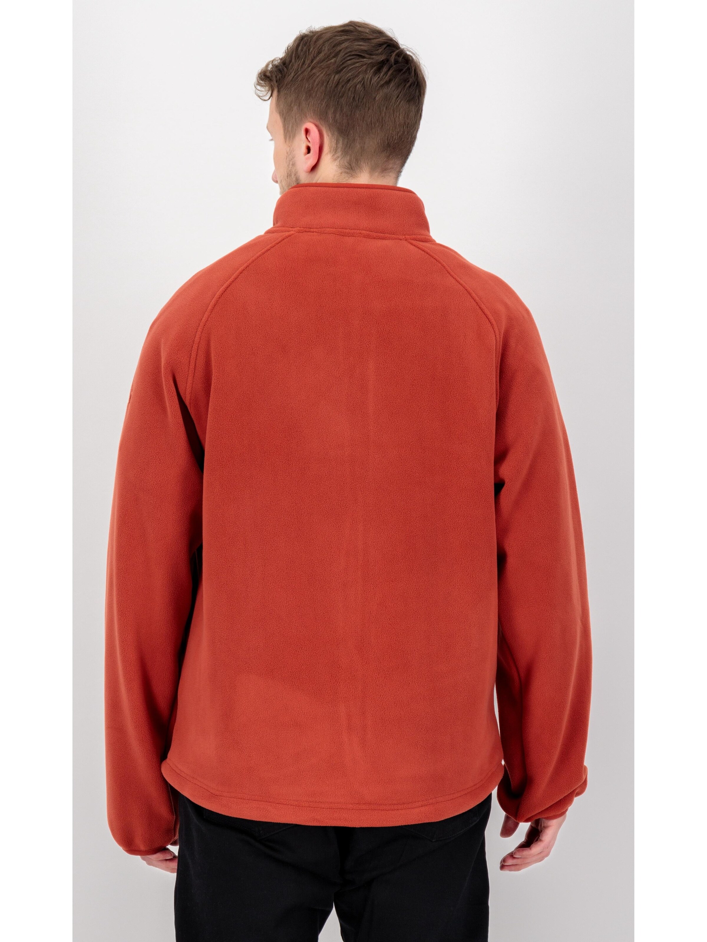 deproc Fleecejacke 'WAWA BAY'‌‌‌‌‌‌‌‌ in Rot: Vorderseite