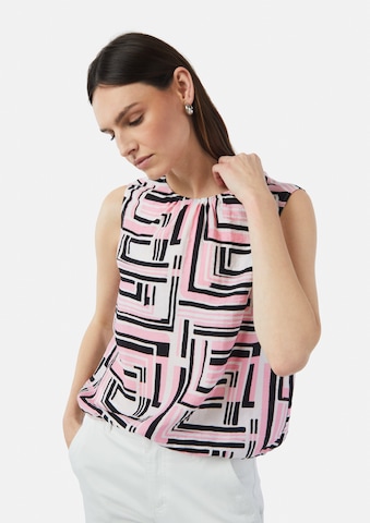 comma casual identity - Blusa en blanco: frente