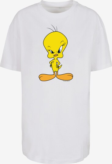 F4NT4STIC T-Shirt 'Looney Tunes Angry Tweety' in gelb / orange / schwarz / weiß, Produktansicht