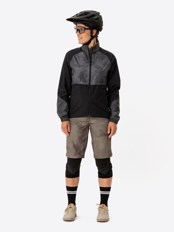 VAUDE Outdoorjas in Zwart