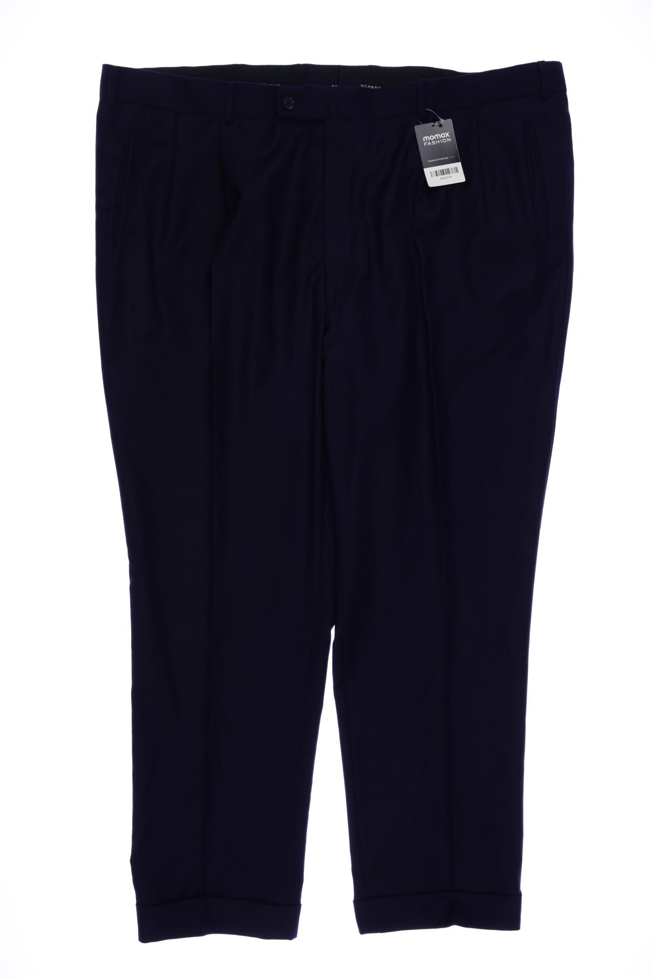 Scabal Pants in 48 in Blue: front