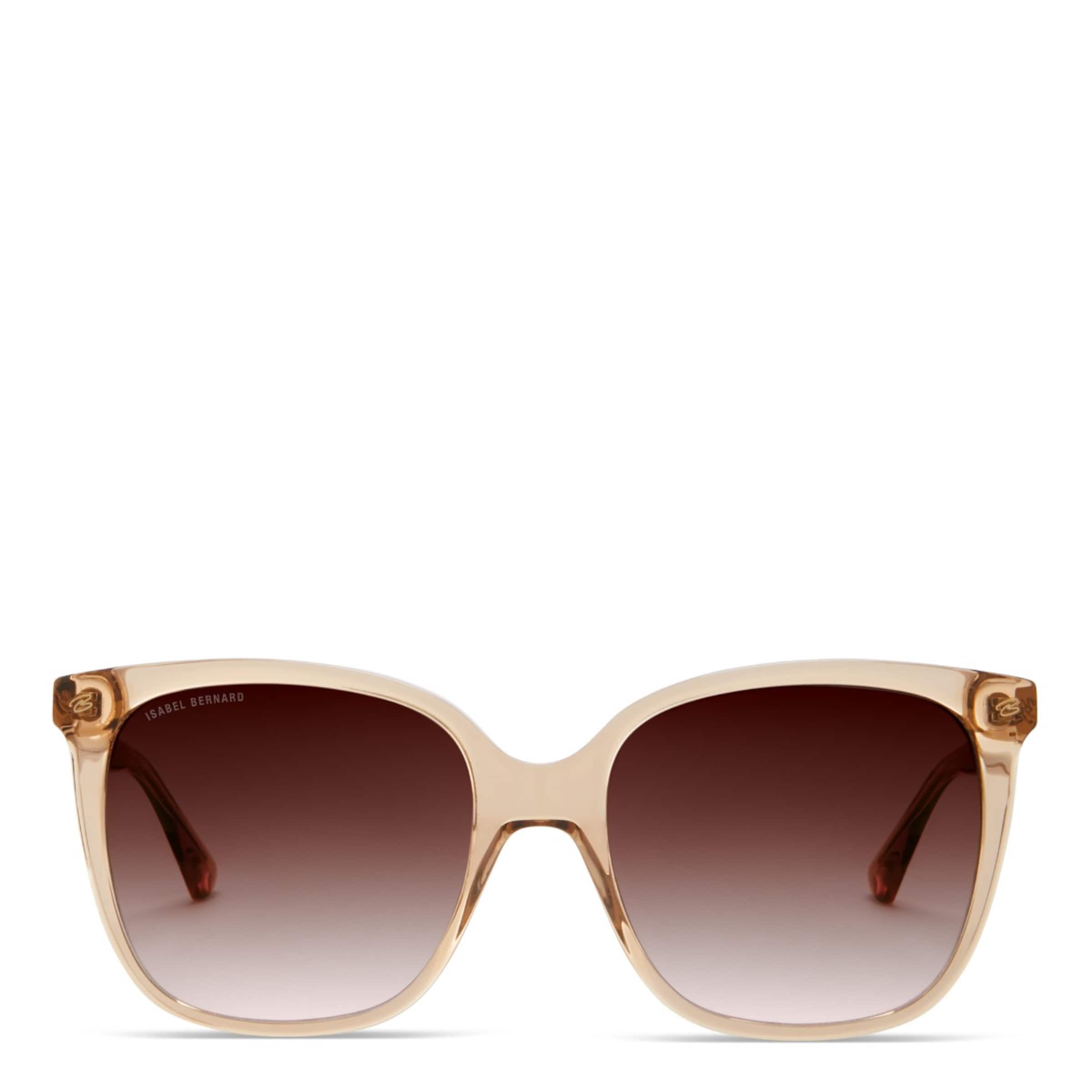 Isabel Bernard Sunglasses in Beige: front