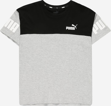 PUMA - Camiseta en gris: frente