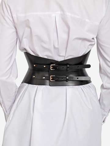 Haute Cuir - Cinturón 'Medusa' en negro