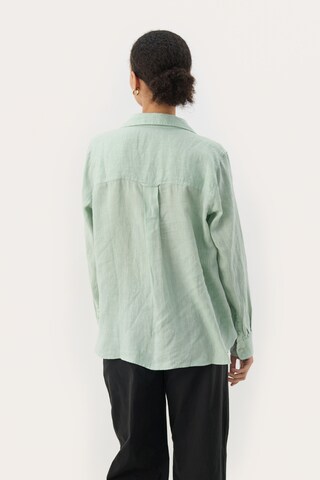 Part Two Bluse 'Natalee' in Grün