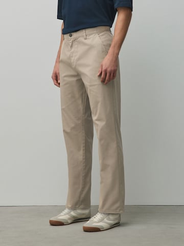 Next Regular Chino Pants in Grey: front