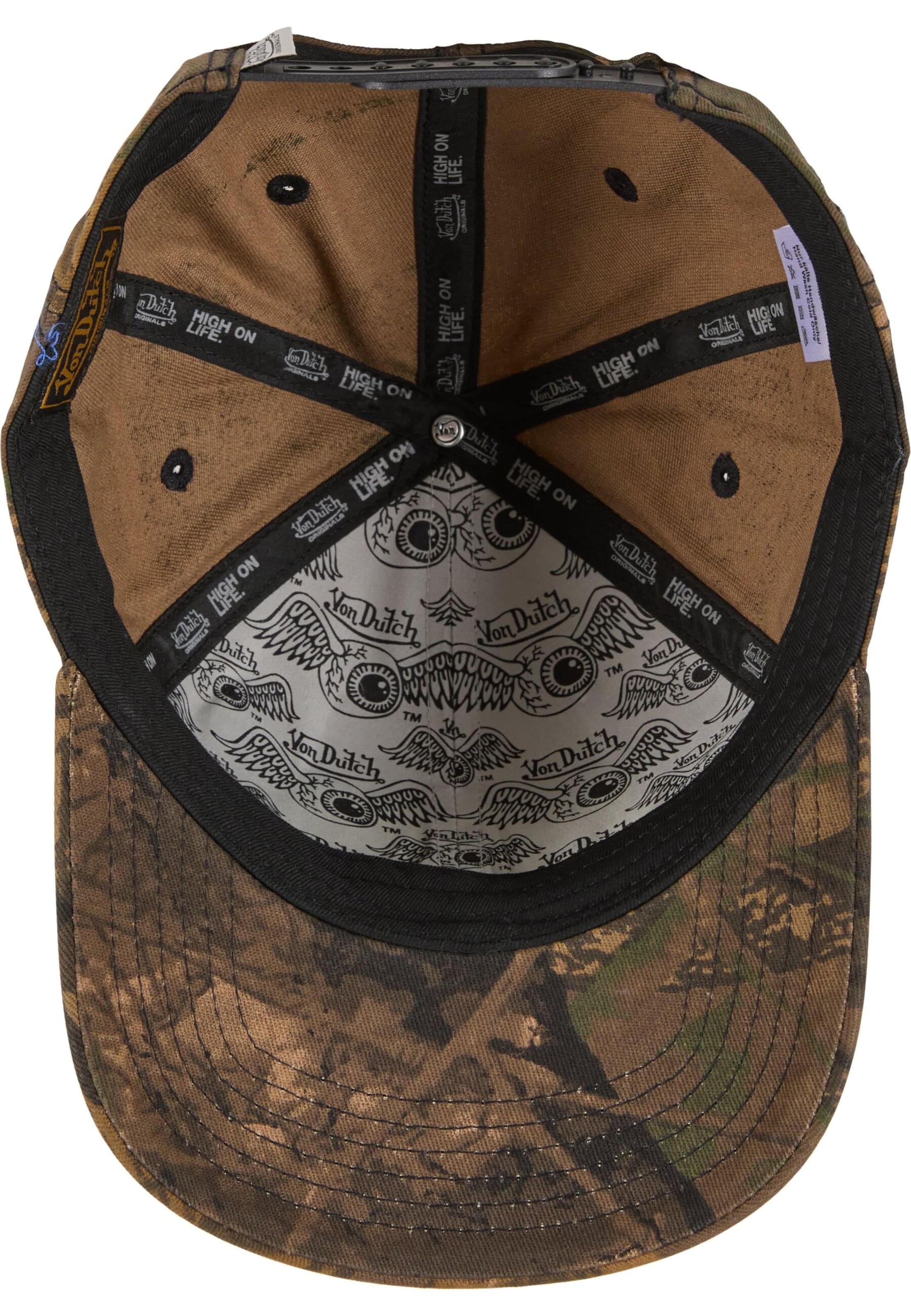 Von Dutch Originals Kšiltovka – hnědá