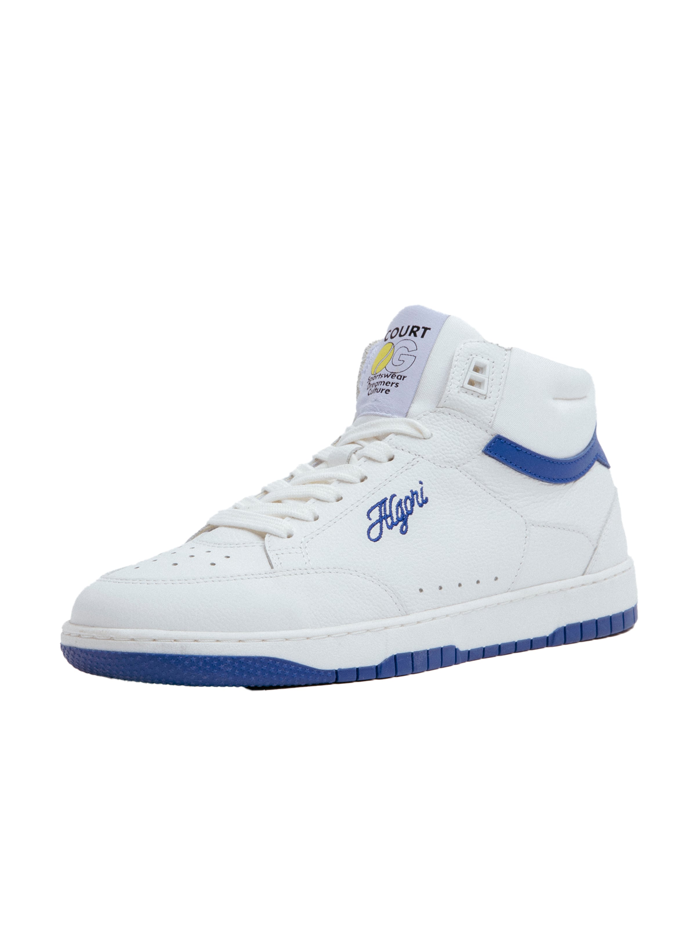 Algori Sneakers hoog in Blauw: voorkant