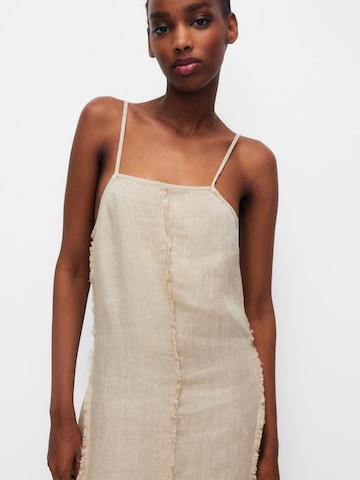 Pull&Bear Sommerkjole i beige