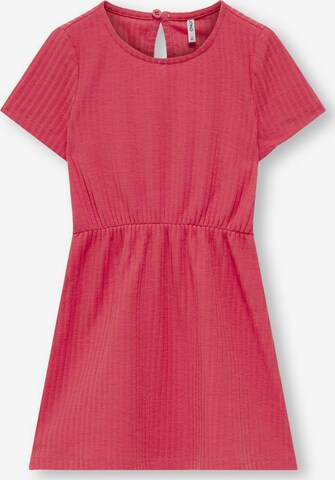 Robe KIDS ONLY en rouge : devant