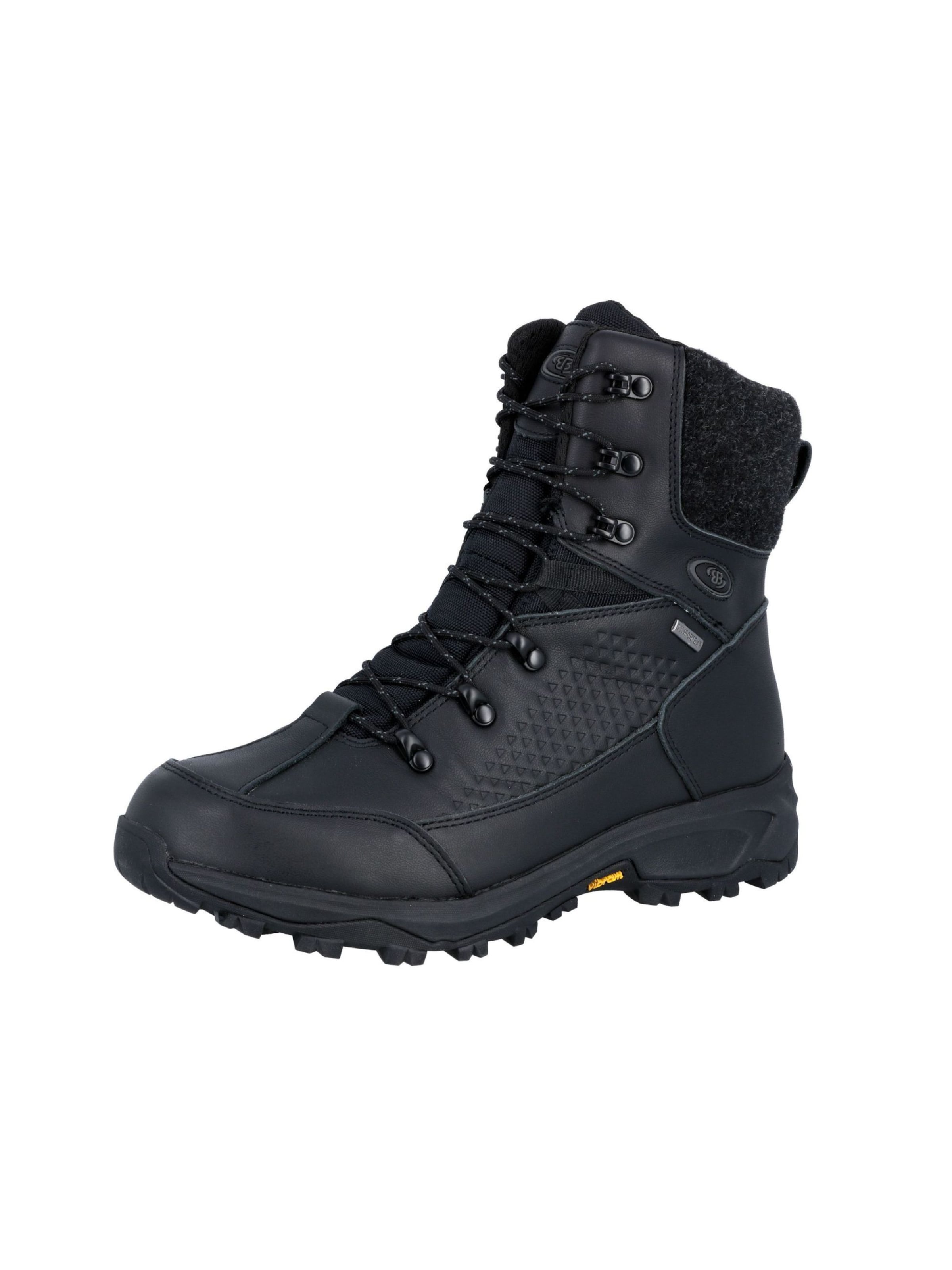 Brütting Snowboots in Zwart: voorkant