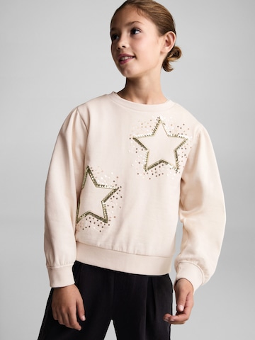 MANGO KIDS Sweatshirt 'DISCO' i rosa: framsida
