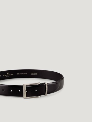 Ceinture 'Bill' TOM TAILOR en noir