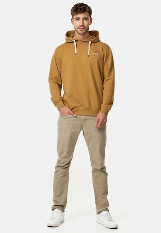 INDICODE JEANS Sweatshirt in Yellow