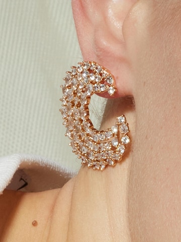 Luxenter - Pendientes 'Riaer' en blanco