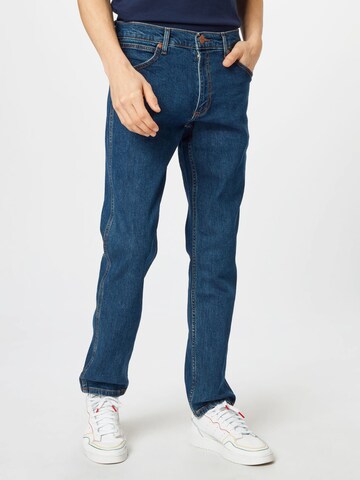 WRANGLER - Slimfit Calças de ganga 'GREENSBORO' em azul: frente