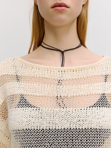 EDITED Pullover 'Frantje' in Weiß