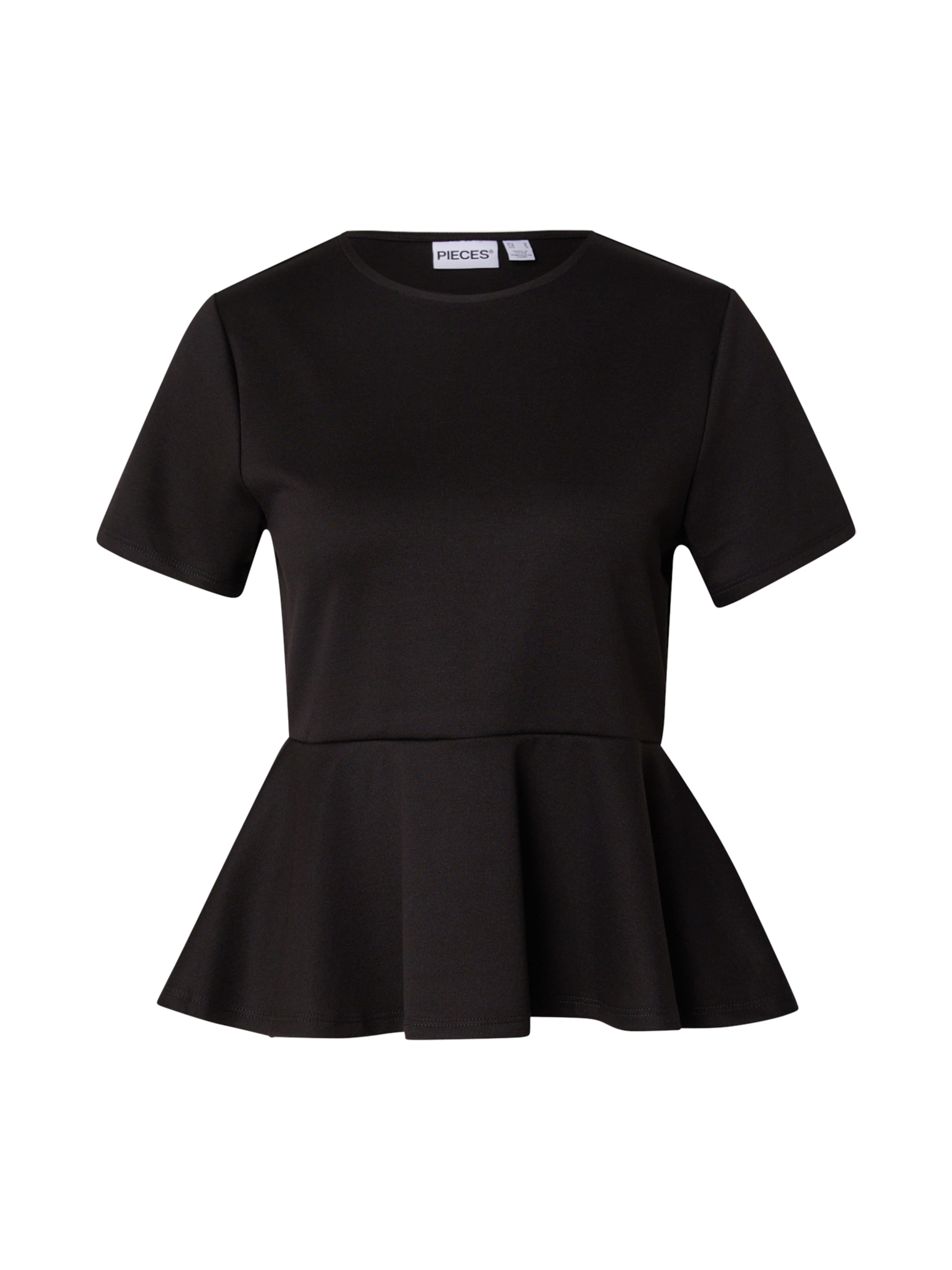 PIECES Shirt 'PCALISA' in Black: front