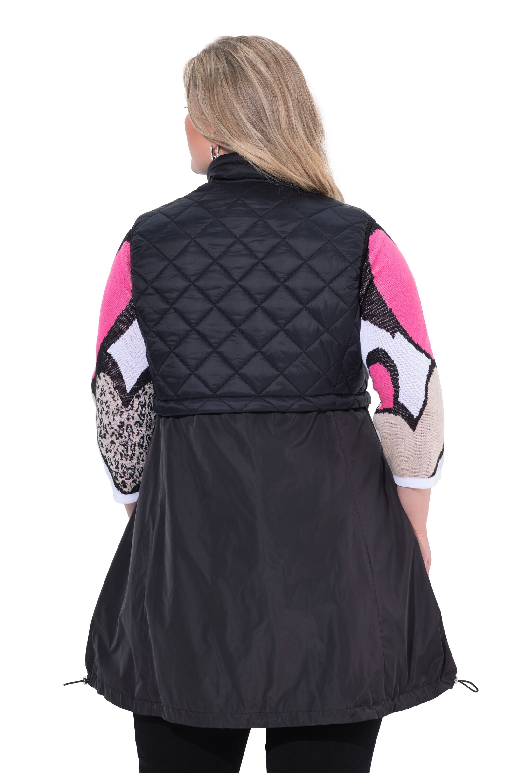 MIAMODA Vest in Black