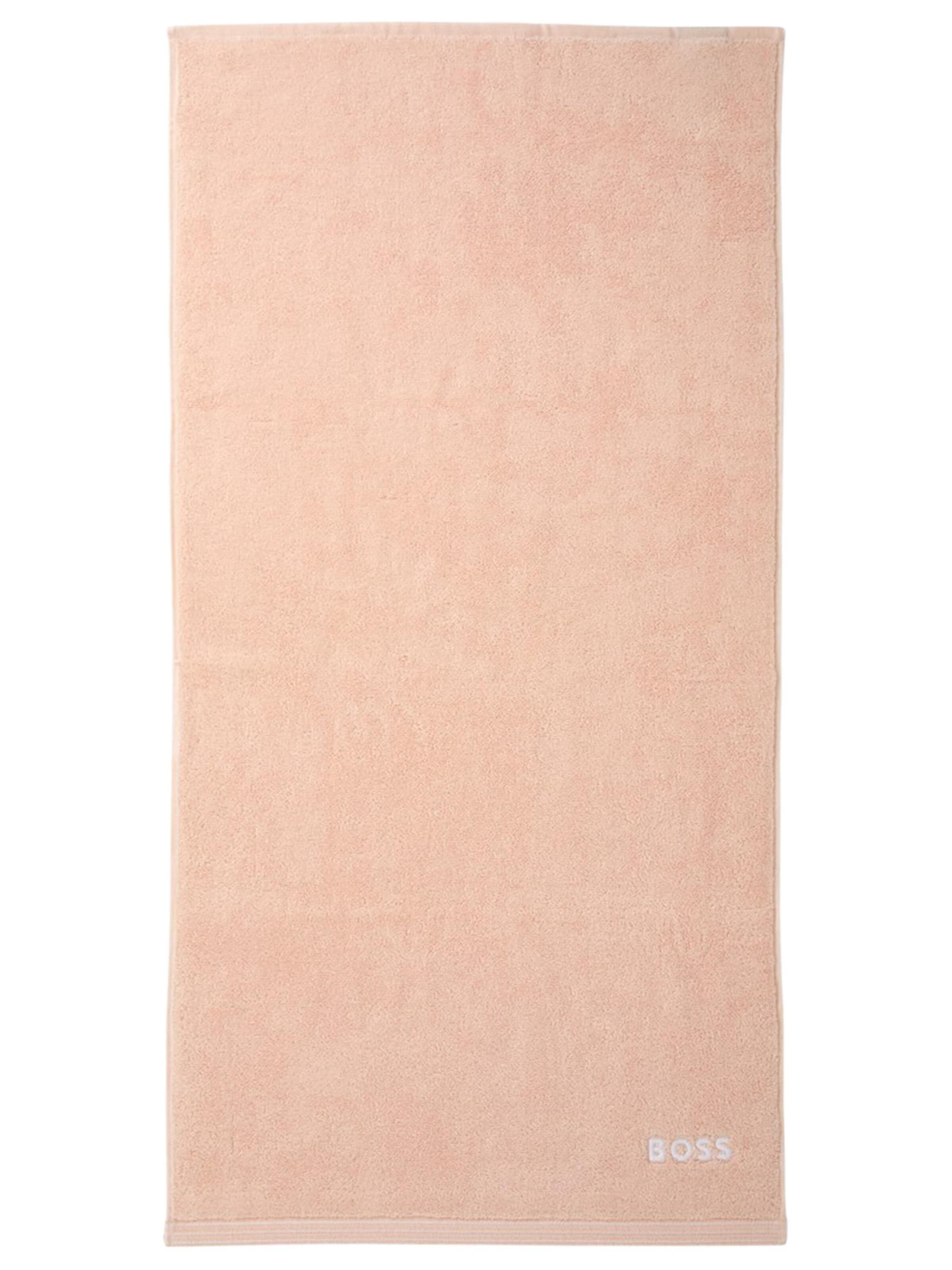 BOSS Home Towel 'EDGE' in Pink: front