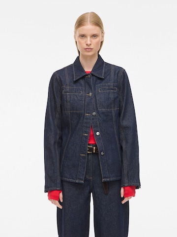 ROUGE EDIT - Blusa en azul: frente