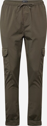 BRAVE SOUL Regular Cargo trousers in Green: front