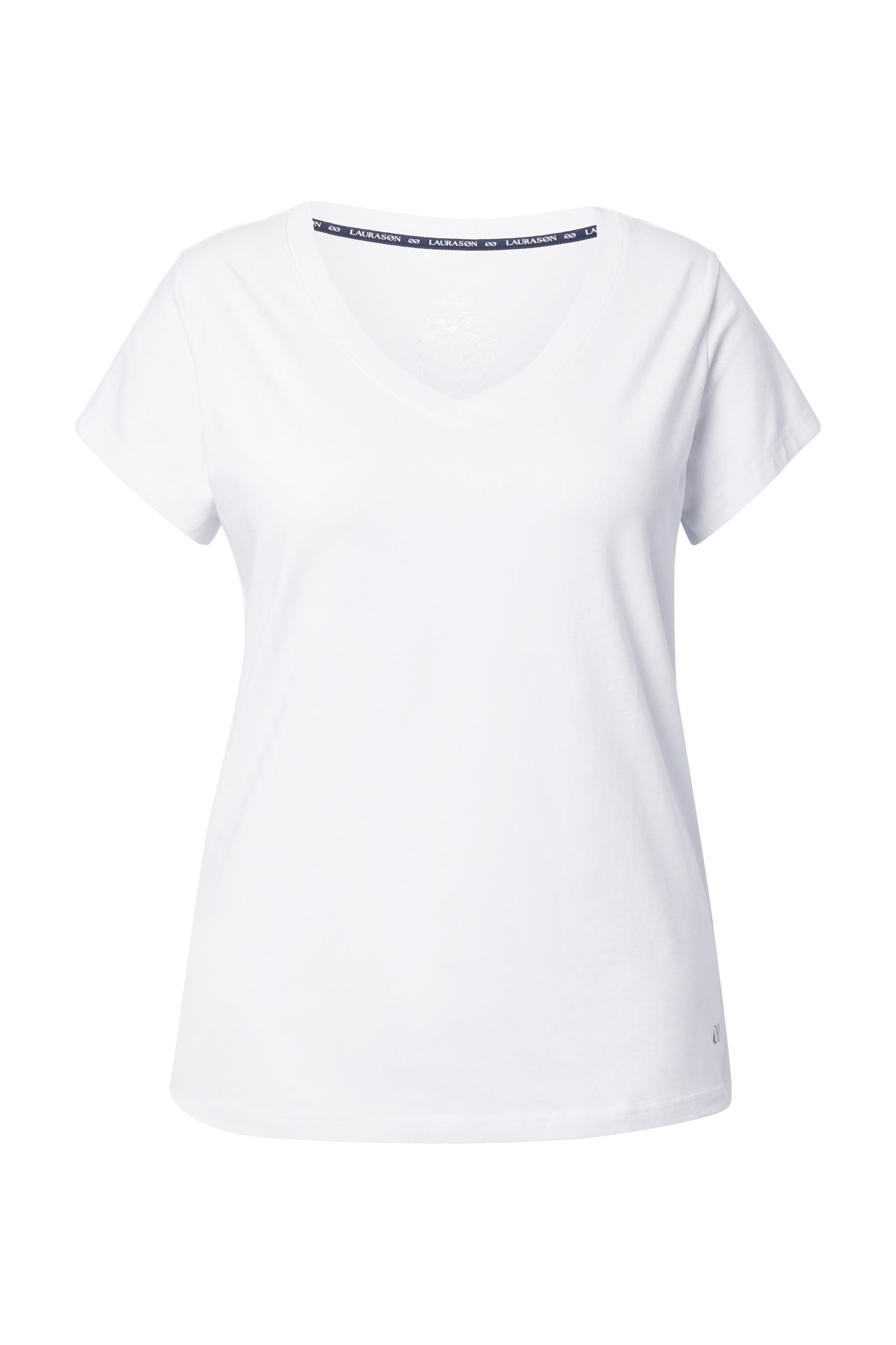 LAURASØN Shirt in Weiß: Vorderseite