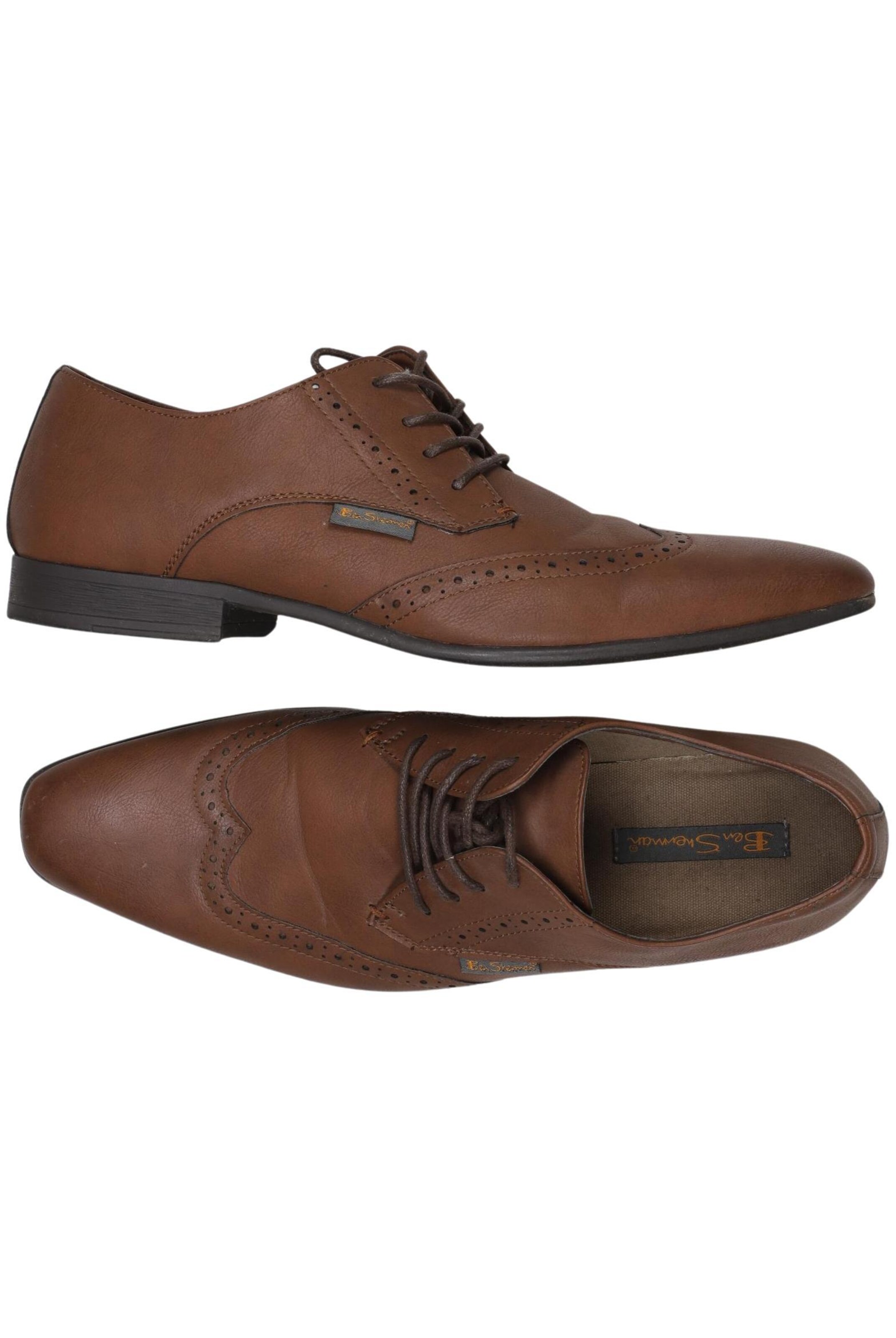 Ben Sherman Halbschuh 42 in Braun: Vorderseite