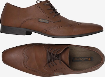 Ben Sherman Halbschuh 42 in Braun: Vorderseite