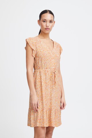 ICHI Summer dress 'IHVERA' in Orange