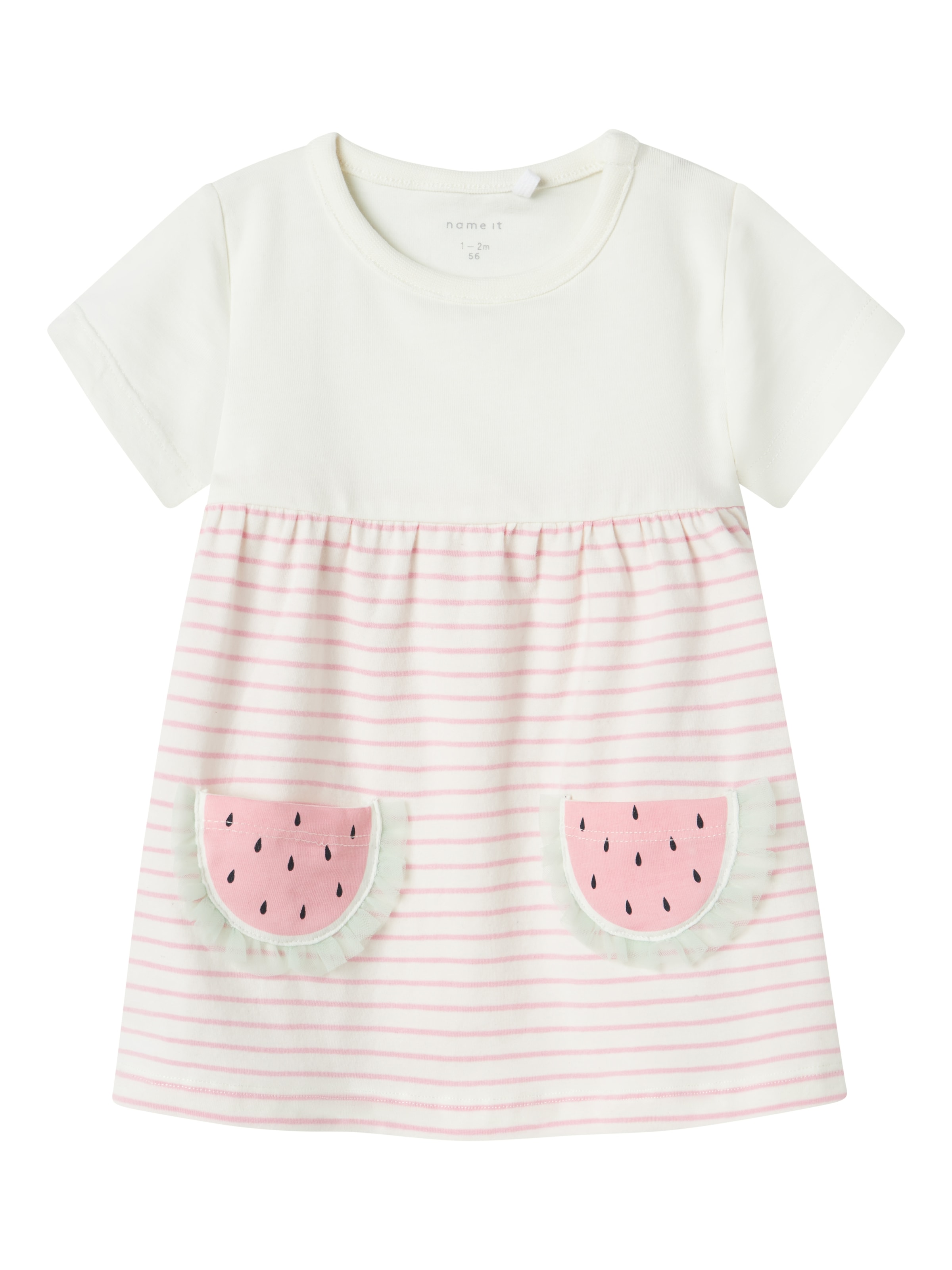 NAME IT Dress 'NBFJABELLE' in White: front