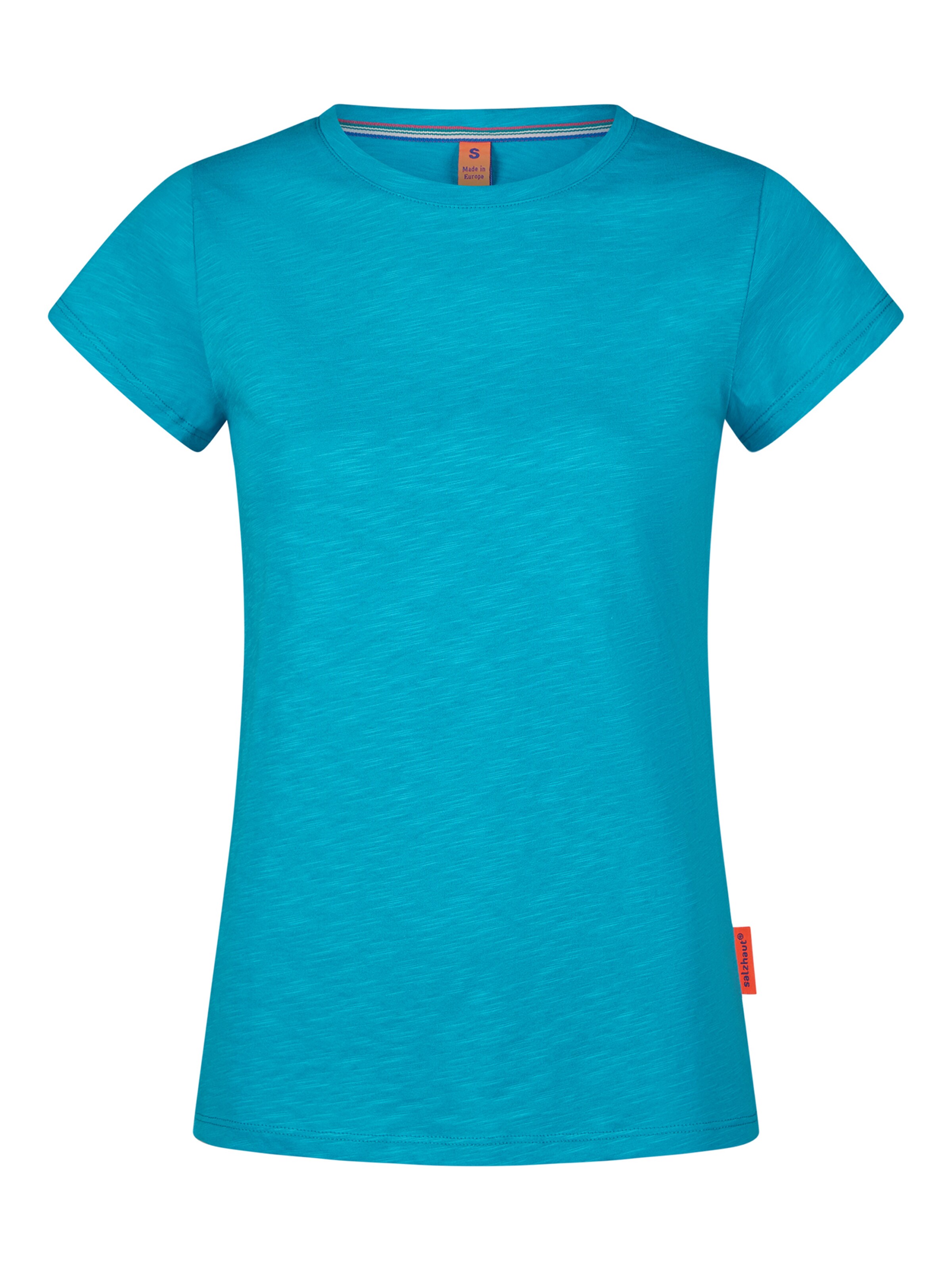 salzhaut Shirt 'TELTE - UNI' in Blauw: voorkant