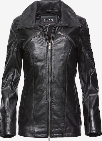 Jilani Between-Season Jacket 'FAINA' in Black: front
